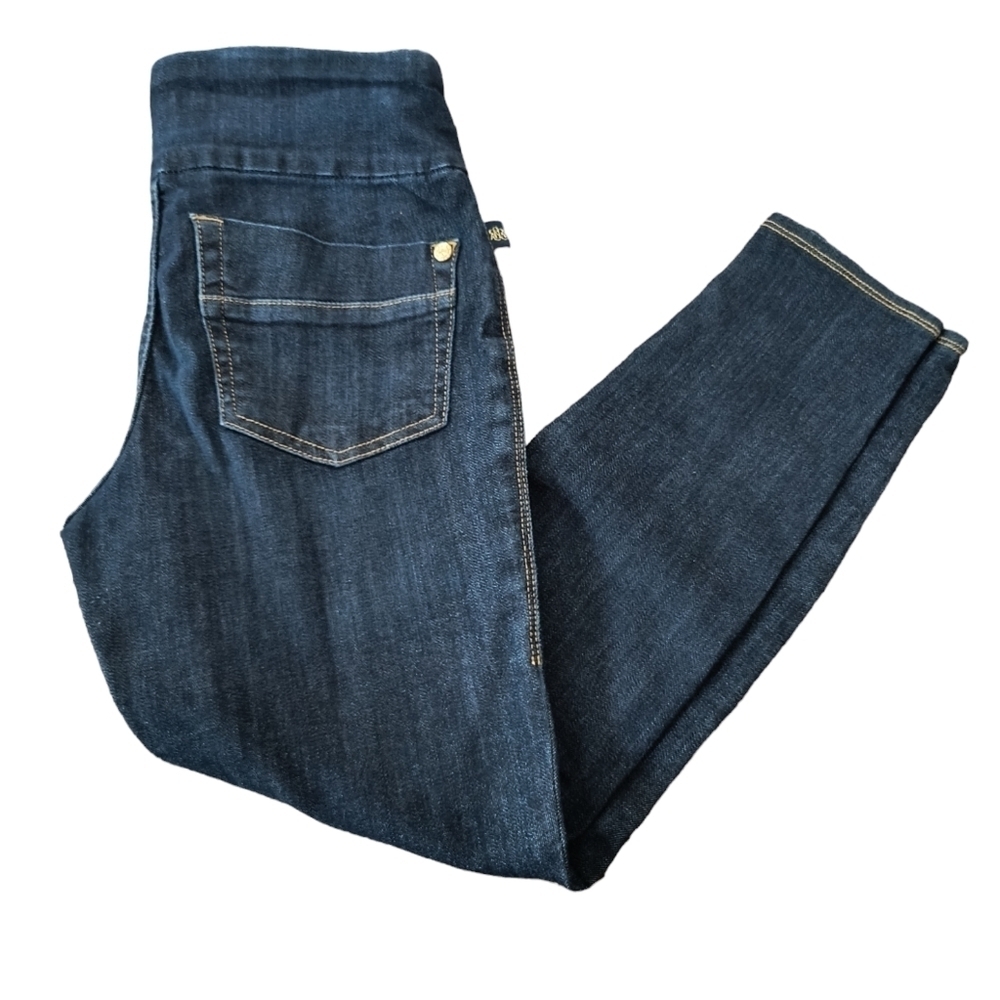 Rock & Republic Denim Fever RX Pull On Jegging Size 8 Short
